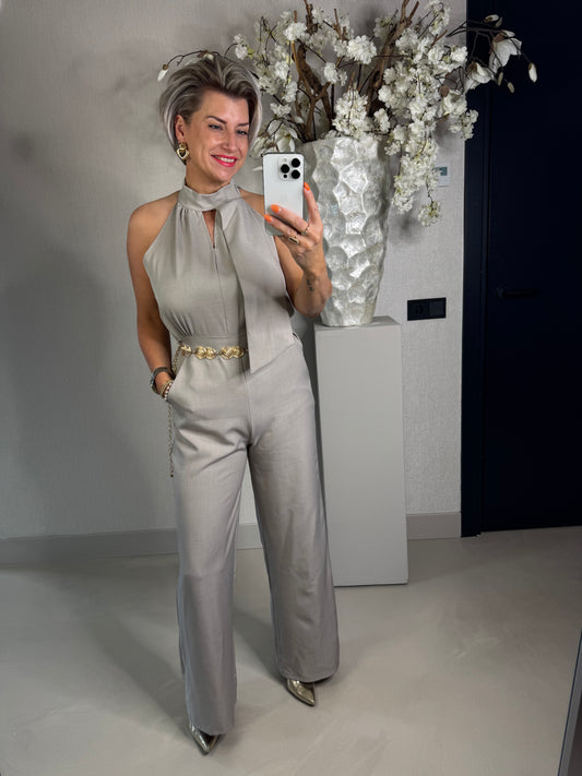 Jumpsuit beige