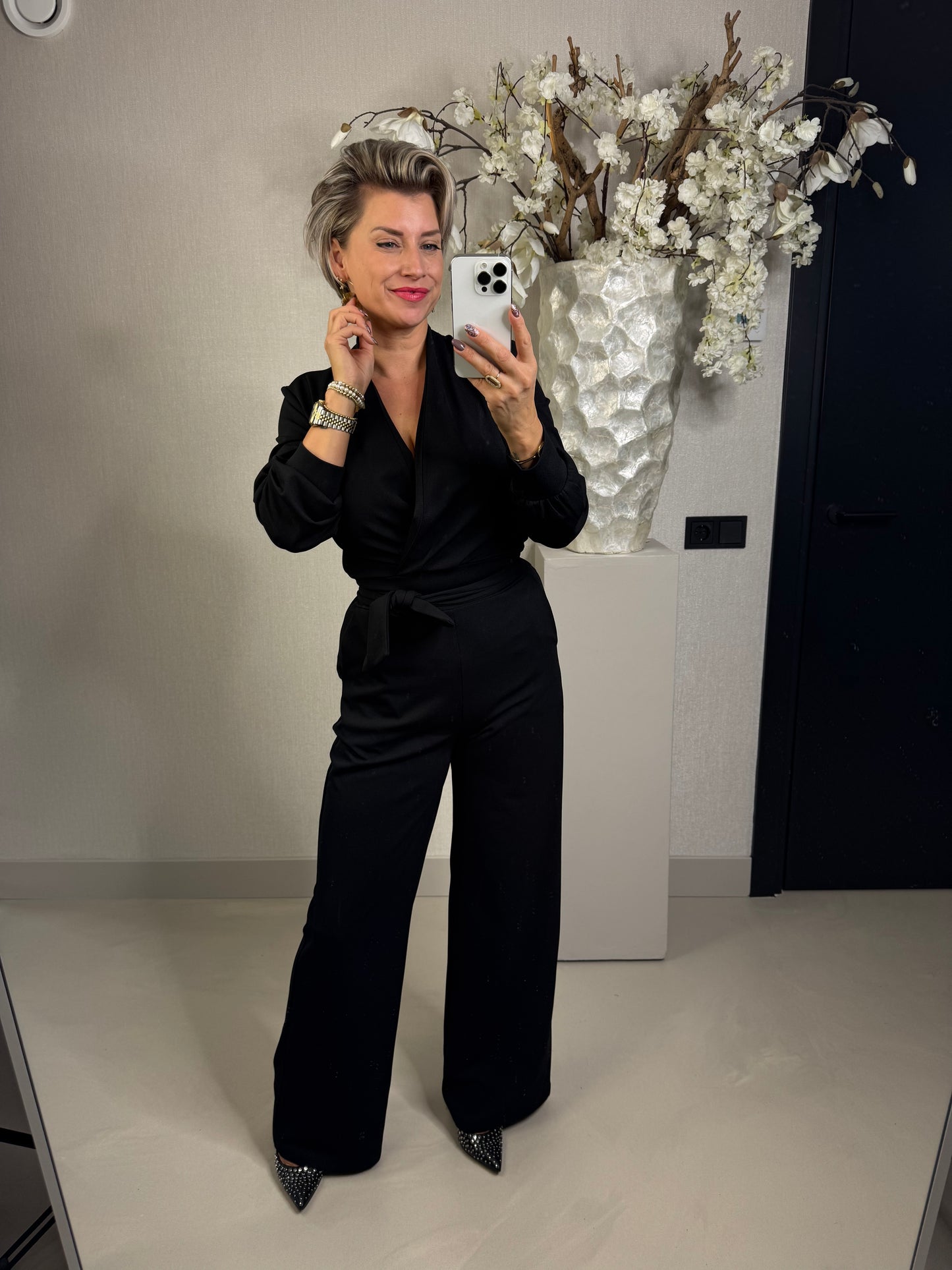 Jumpsuit zwart