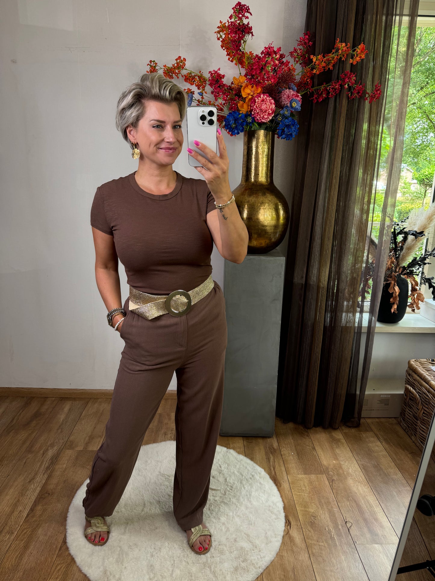 Basic t'shirt brown