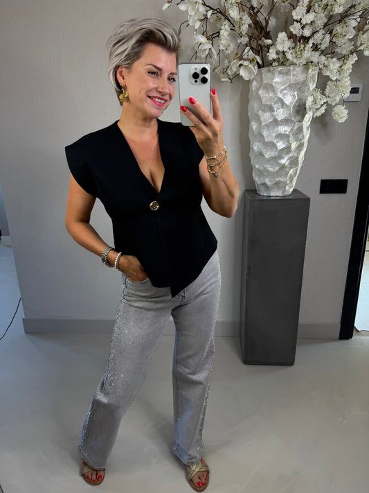 Vest Jay Linn zwart