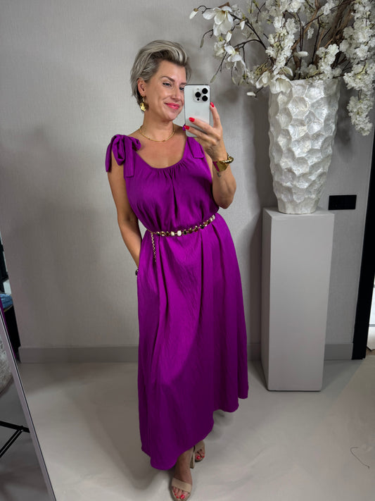 Jurk magenta